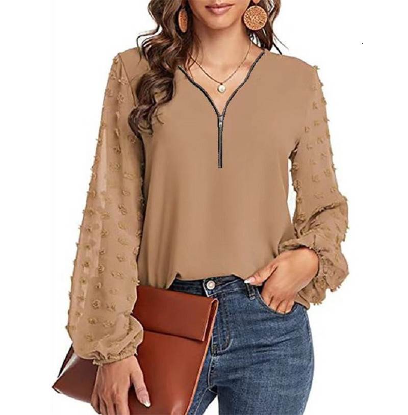 S-2XL Plus size Blouse Women Casual Top Loose ladies Shirts