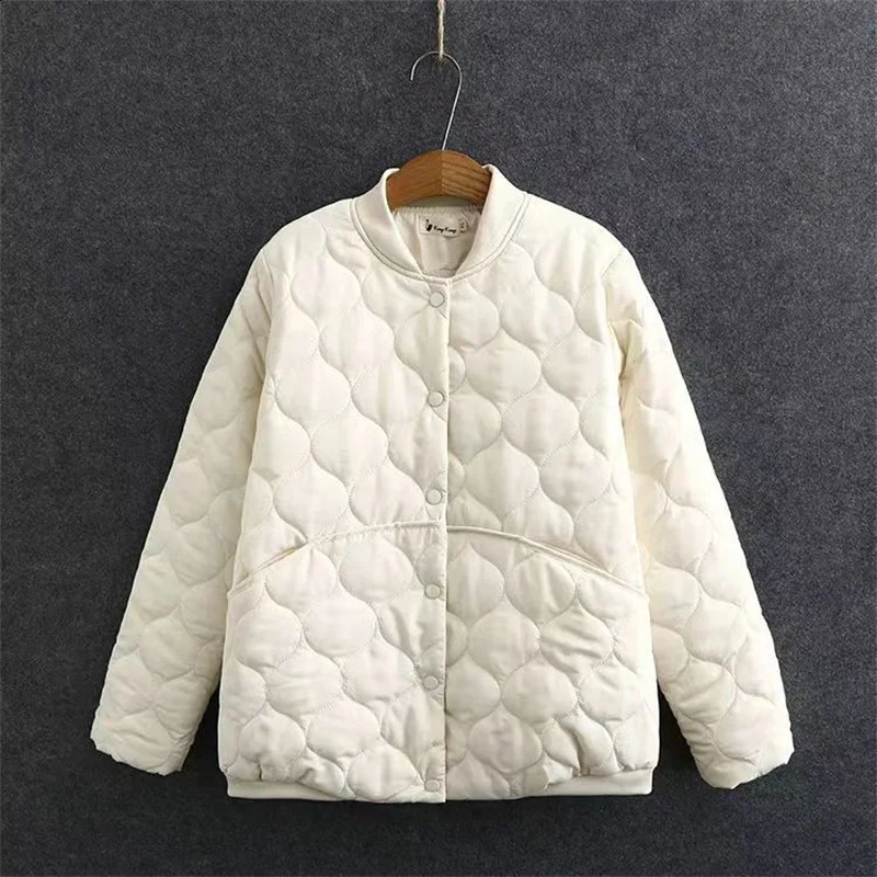 Winter Female Cotton-Padded Jacket Korean Large Size Down Coat Women Parkas Fashion Outwear Loose Frivolous Outcoat Top 240813