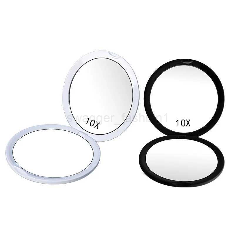 1pcs Mini Makeup Mirror DIY Portable Compact Pocket Mirror 1X 10X Magnifying cosmetic mirror Make up Tools Pocket MirrorXJ240813