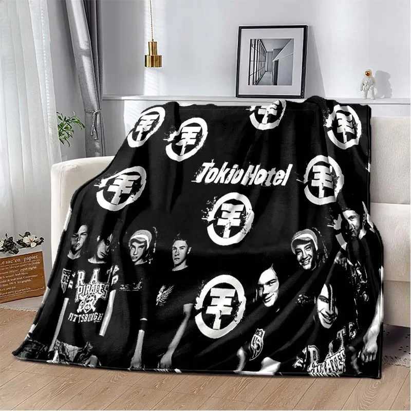 Living Blanket Hotel Art Throws Print Home Tokio Room Fashionable Sofa Sleeping Blanket Bedding Supplies Warm Cover Blanket GiftXJ2408
