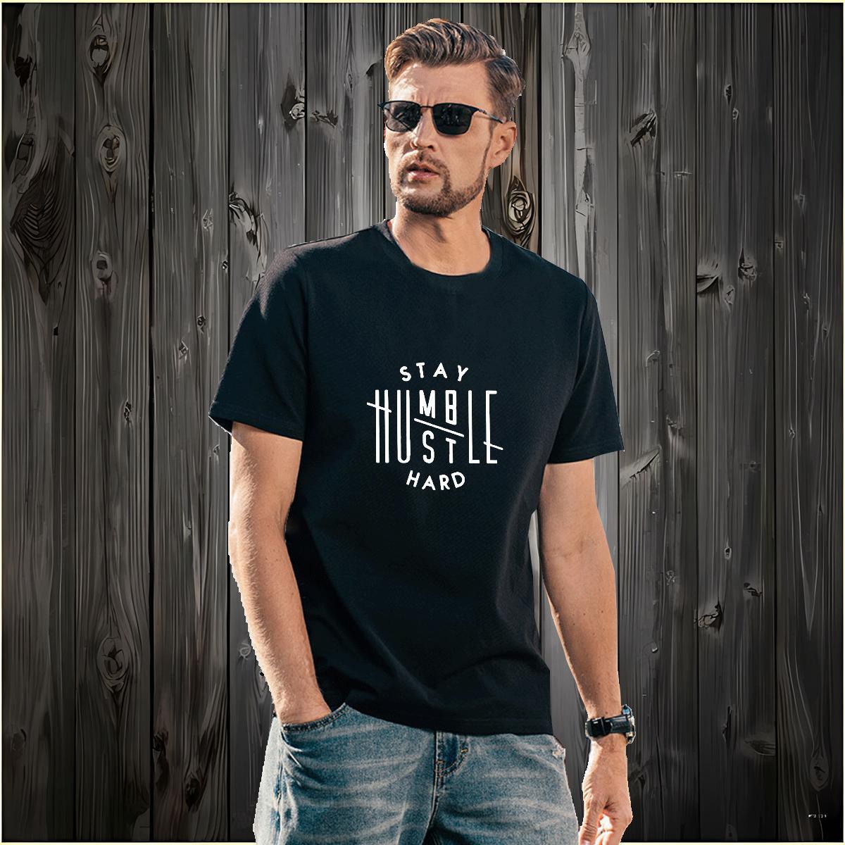 Classic letter Men T Shirts Summer Casual Men Clothes T-Shirt 230g Pure Cotton Customized O-Neck Short Sleeve White Plus Size Tops Tees
