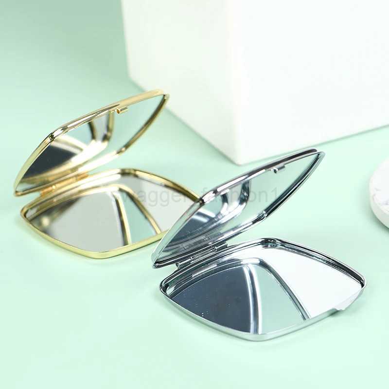 Compact Makeup Mirror Cosmetic Magnifying Round Pocket Make Up MirrorXJ240813