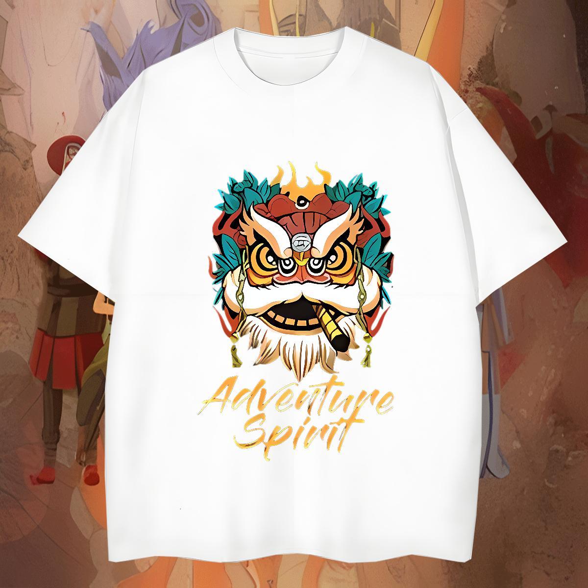 Unisex T Shirts Men Outdoor Men Tshirts 100% Cotton 230g Fashion Designer Breathable Soft Anime Print Clothes