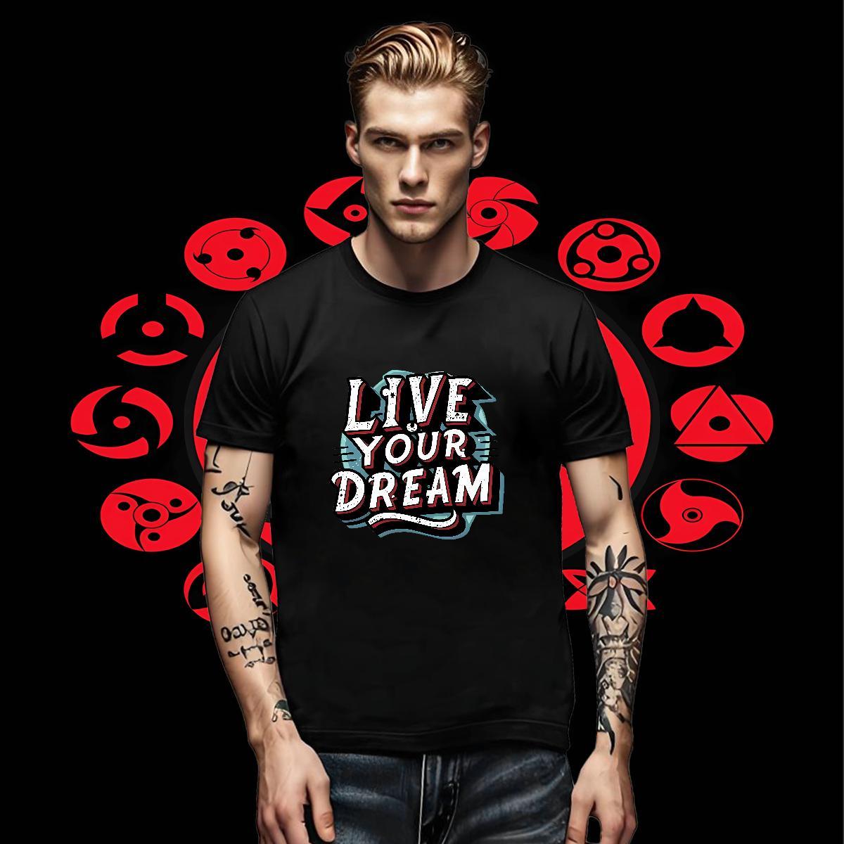 Soft Mens Tshirts Daily Outfit 230g Pure Cotton Graphic Round Neck Short Sleeve letter T Shirts Men Fashion Designer Tops Tees