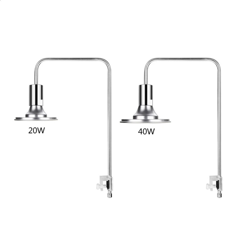 220V 20W/40W Fish Aquarium LED Light Aquatic Water Grass Plant Growth Lamp Lighting Clip-on 240812