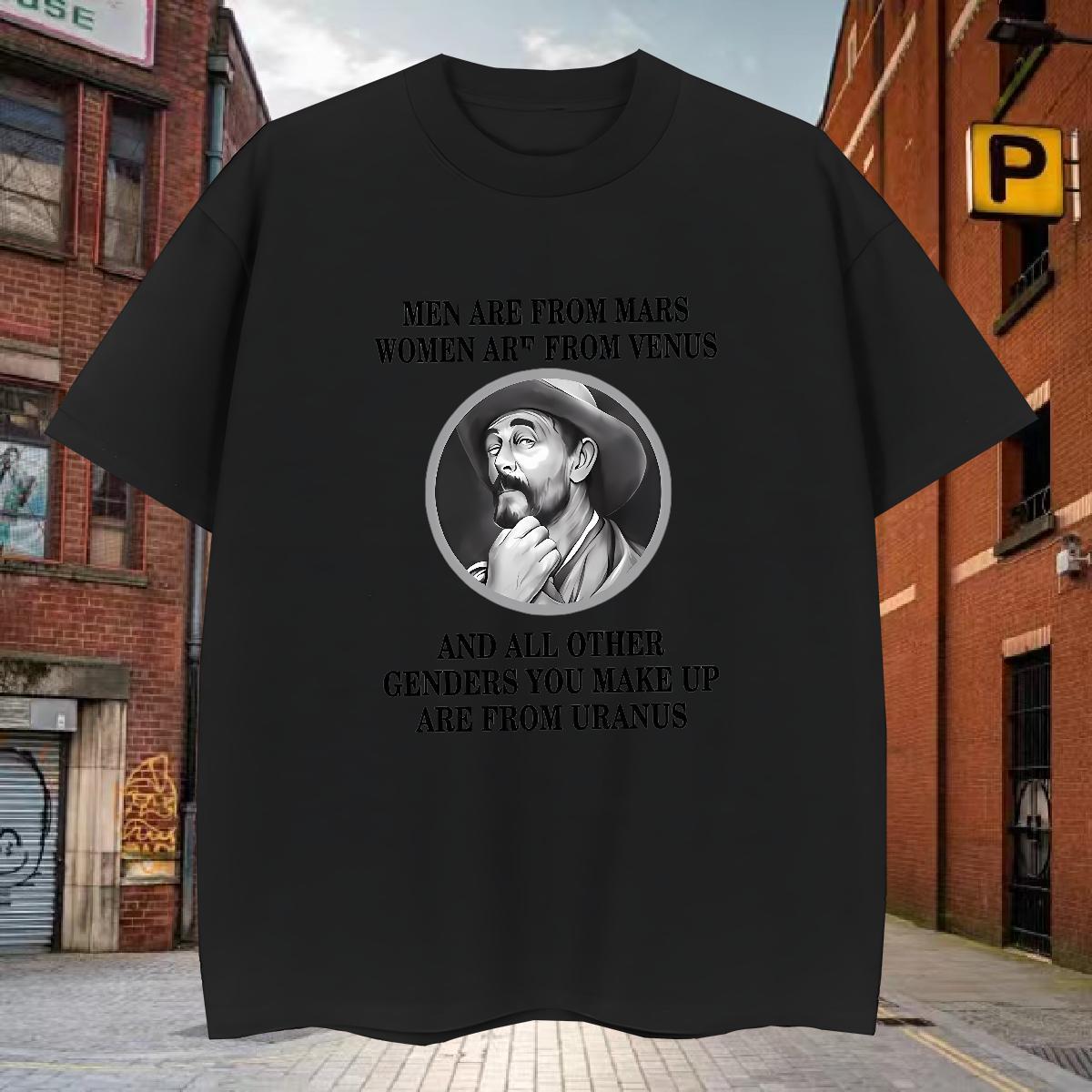 T-Shirts for Men 230g Pure Cotton portrait Hip Hop Breathable Short Sleeve Black White Tshirt for Man Woman Designer Wholesale Tshirts
