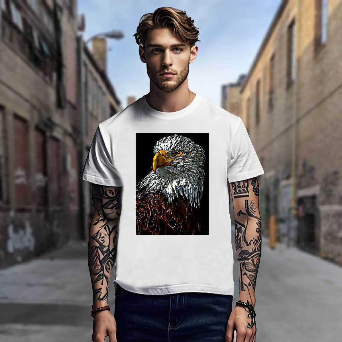 T-Shirts 230g 100% Cotton cool Casual Daily Wear Breathable Short Sleeve Floral Print Men Clothes T-Shirt New Designer Free Shipping Tee Shirt
