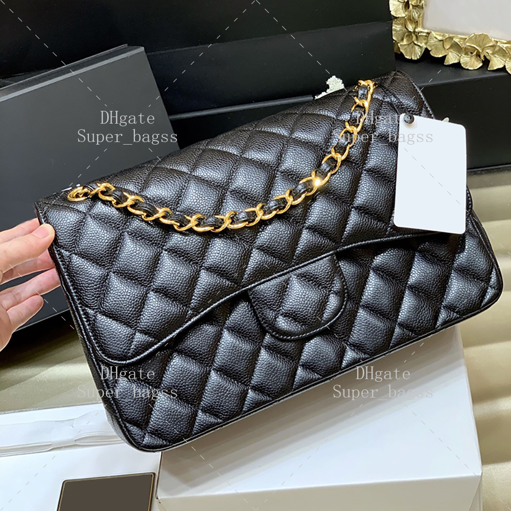 Luxury designer bag 30CM shoulder bag mirror chain bag genuine leather crossbody bag with box 24C05