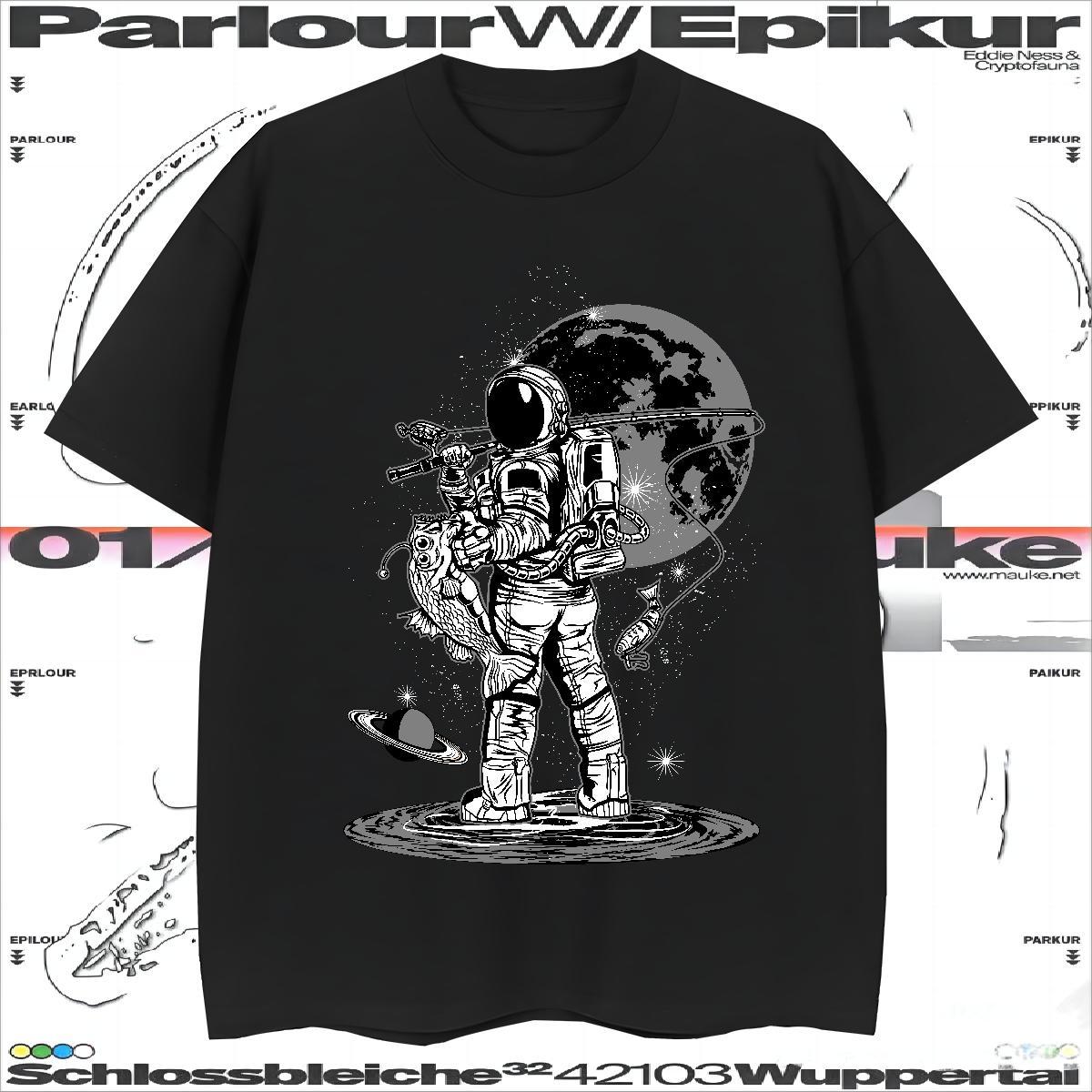 Mens T Shirts 100% Cotton 230g planet Casual Beach Breathable Short Sleeve Black White Men Tops Tees New Designer Classic Wear