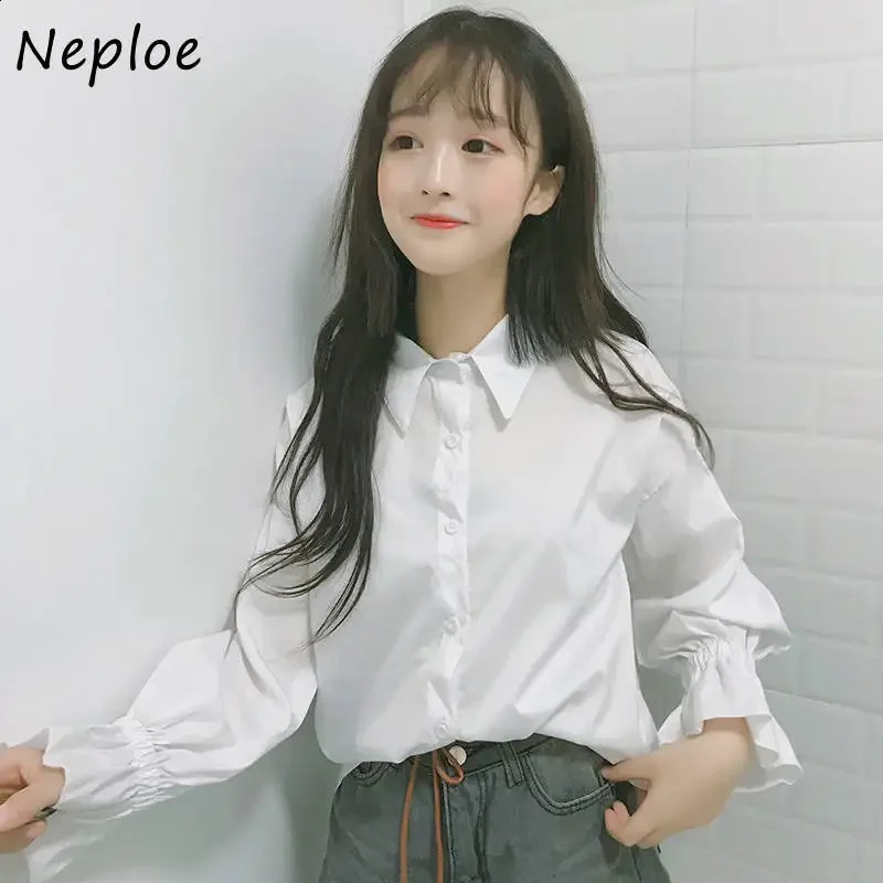 Neploe V-neck Sweet Preppy Style Sweater Women Fresh Peach Strawberry Embroidery Pullovers Panelled Patchwork Knit Tops 240812