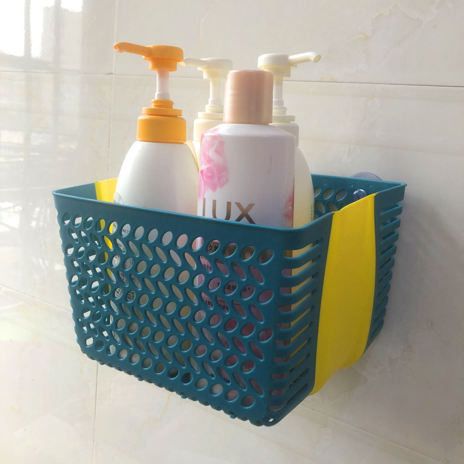 Poolside Pool Edge Storage Basket Bathroom Dual Use Wall Bathtub