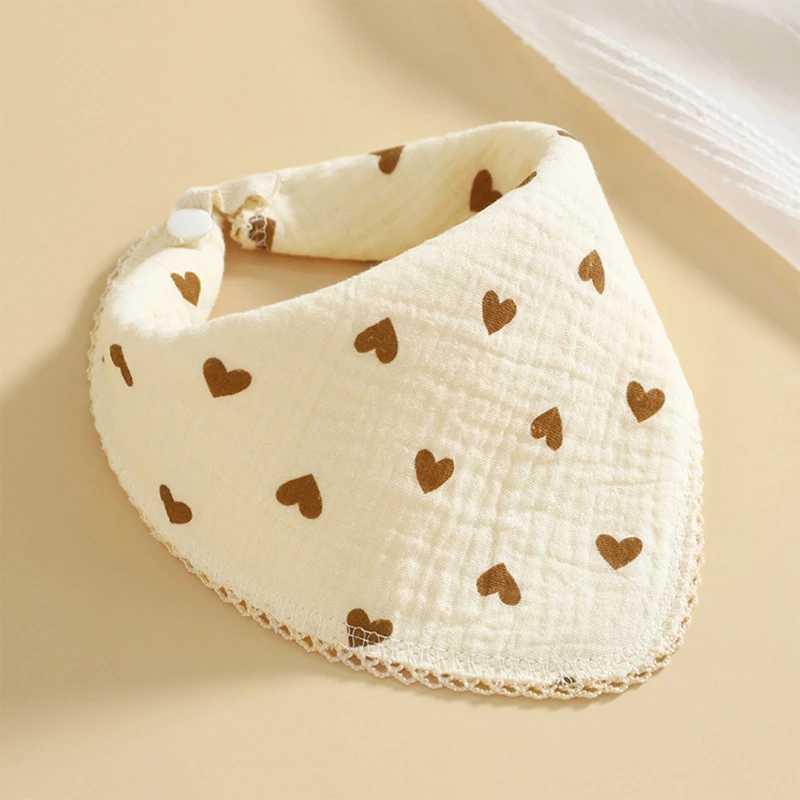 Bibs Burp Cloths Muslin Baby Bibs Bandana Drool Bibs Cotton Saliva Towel Feeding Burp Cloths Neckerchief Bandana for Teething Drooling DropshipL4812