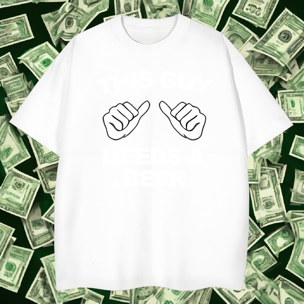 T-Shirts for Men 230g 100% Cotton hands Street Casual Breathable Soft Graphic Men Clothes T-Shirt Fashion Design Brand Tshirts