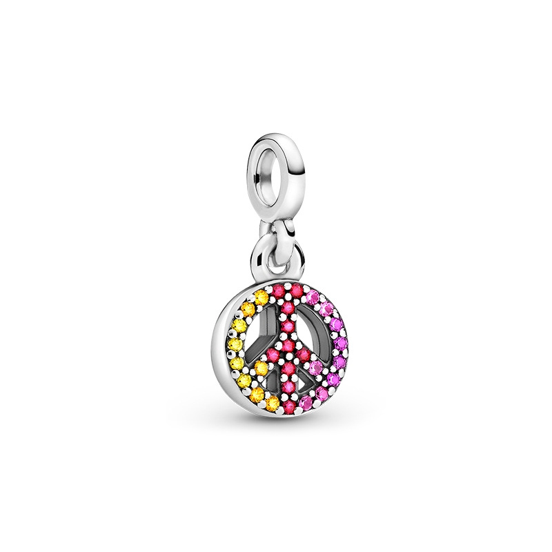 PAN 925 Sterling Silver ME Series Small Accessories Fashion Temperament Bracelet Bracelet Hanging Beads Women Is Day Gift