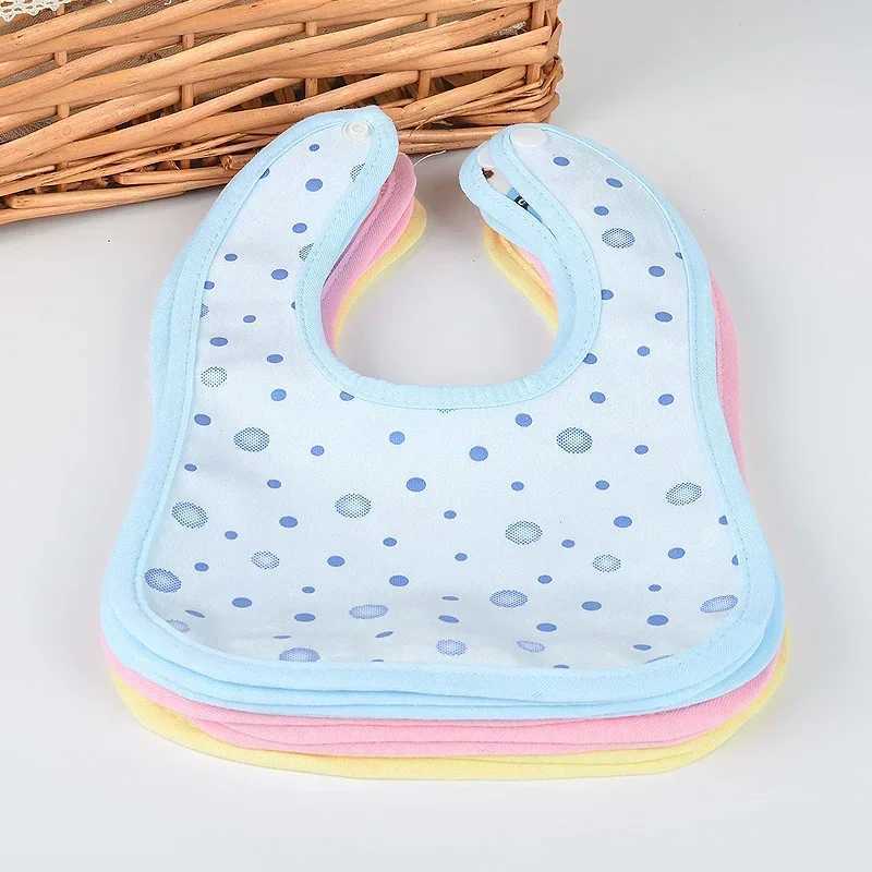 Bibs Burp Cloths Adjustable Waterproof Baby Bibs for Lunch Feeding Saliva TowelInfant Burp Cloths Feeding Waterproof Spit Towel BibL4812