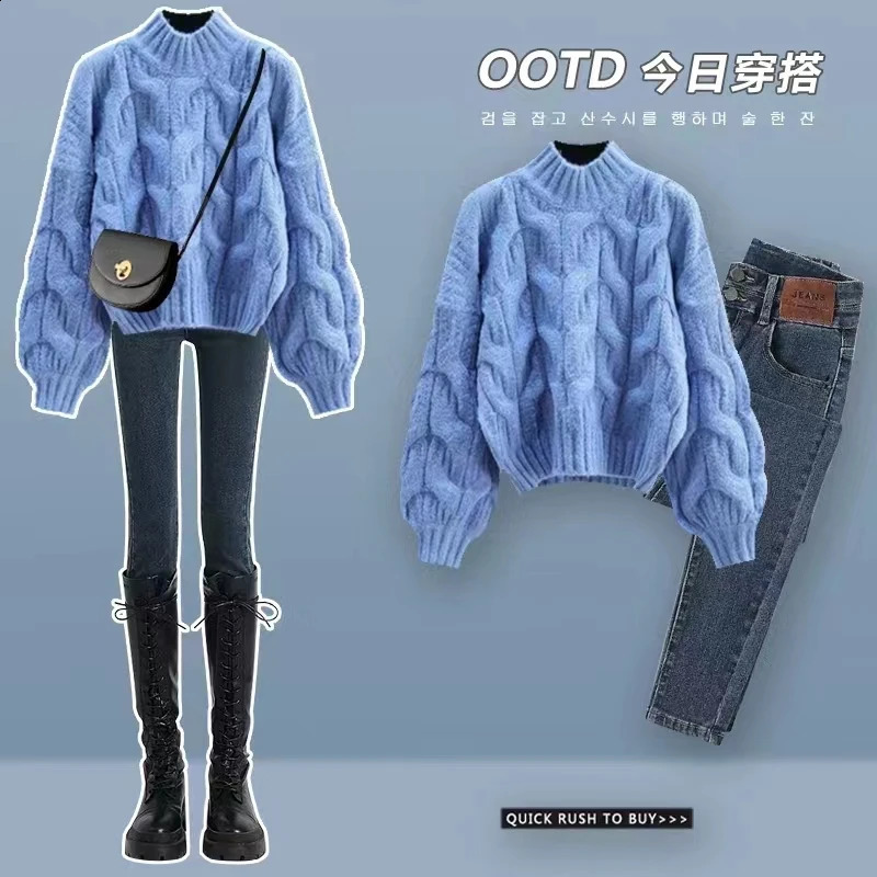 Womens Yellow Pullover Knitted Sweater Harajuku Y2k Long Sleeves Turtleneck Sweater Jumper Vintage 2000s Aesthetic Clothes 240812