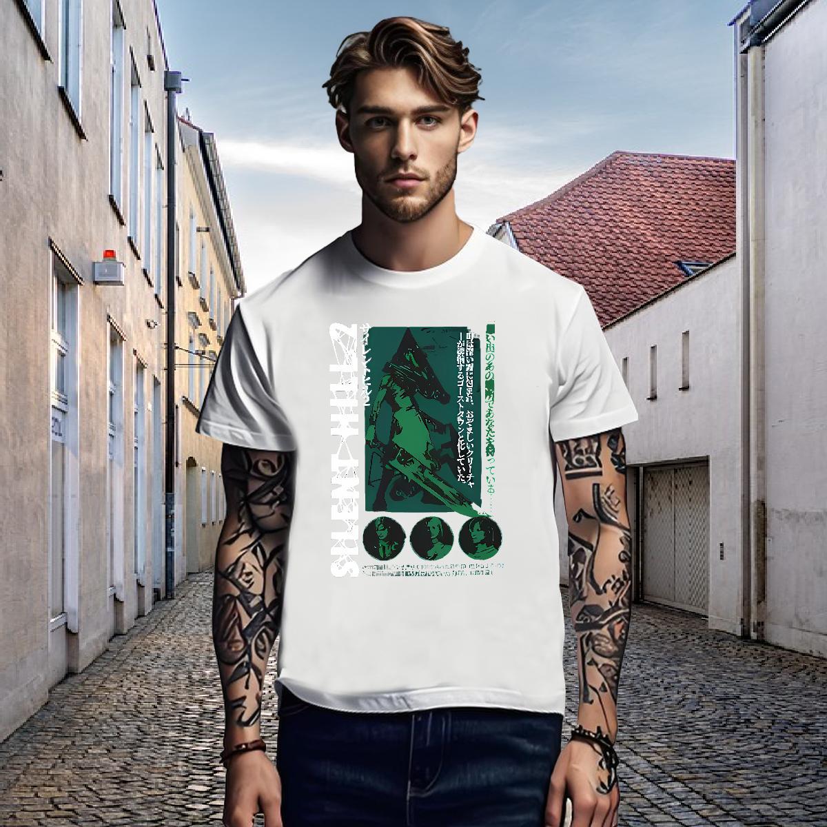 Fashion Design Mens Tshirts horse Daily Outfit 230g Cotton Top Tees Breathable Short Sleeve Designer Mens T Shirts Custom Printed