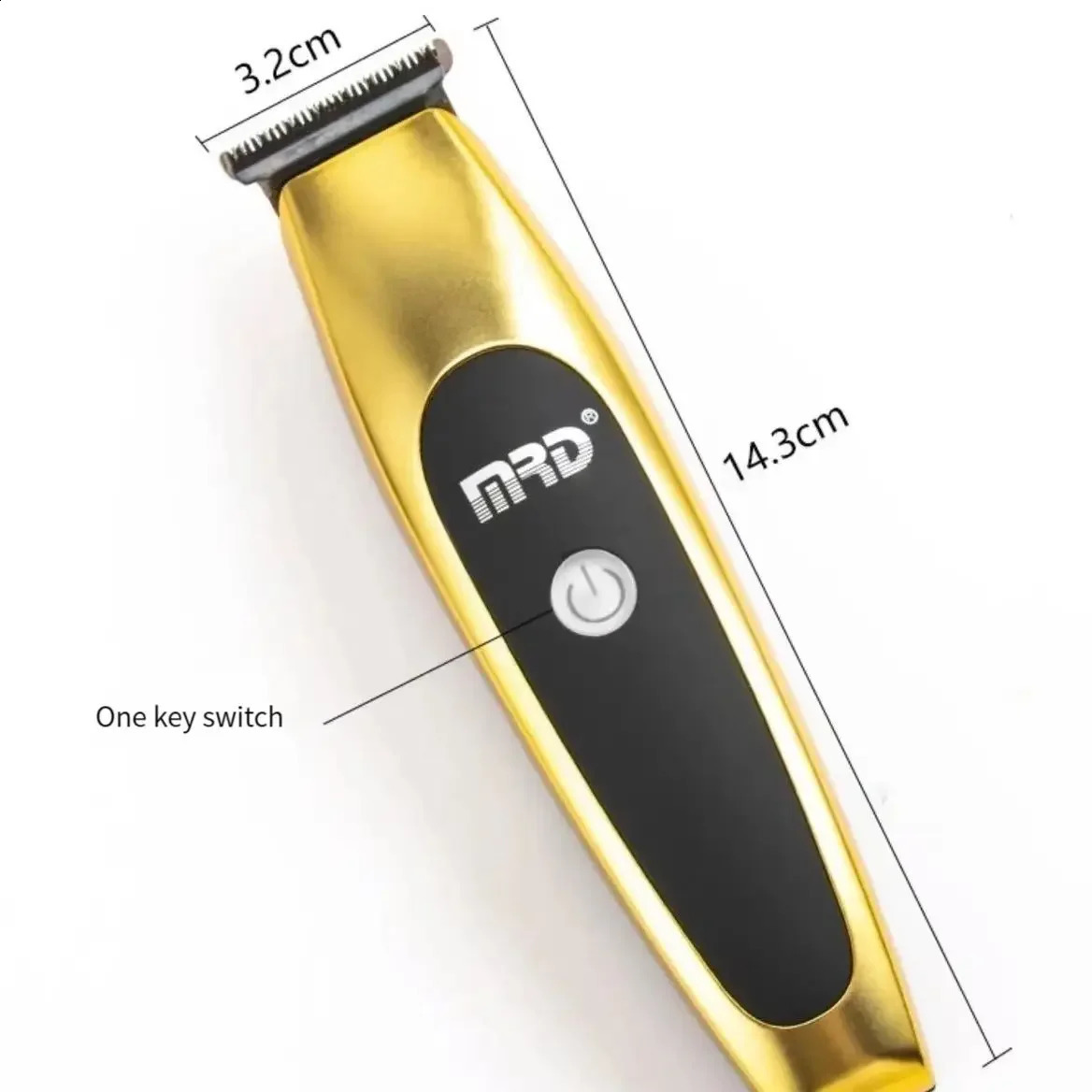 MRD Mohda Electric Push Shear GMT-188-1 Small Artillery Carving Trimmer Professional Hairdresser Gradient Shaving 240812