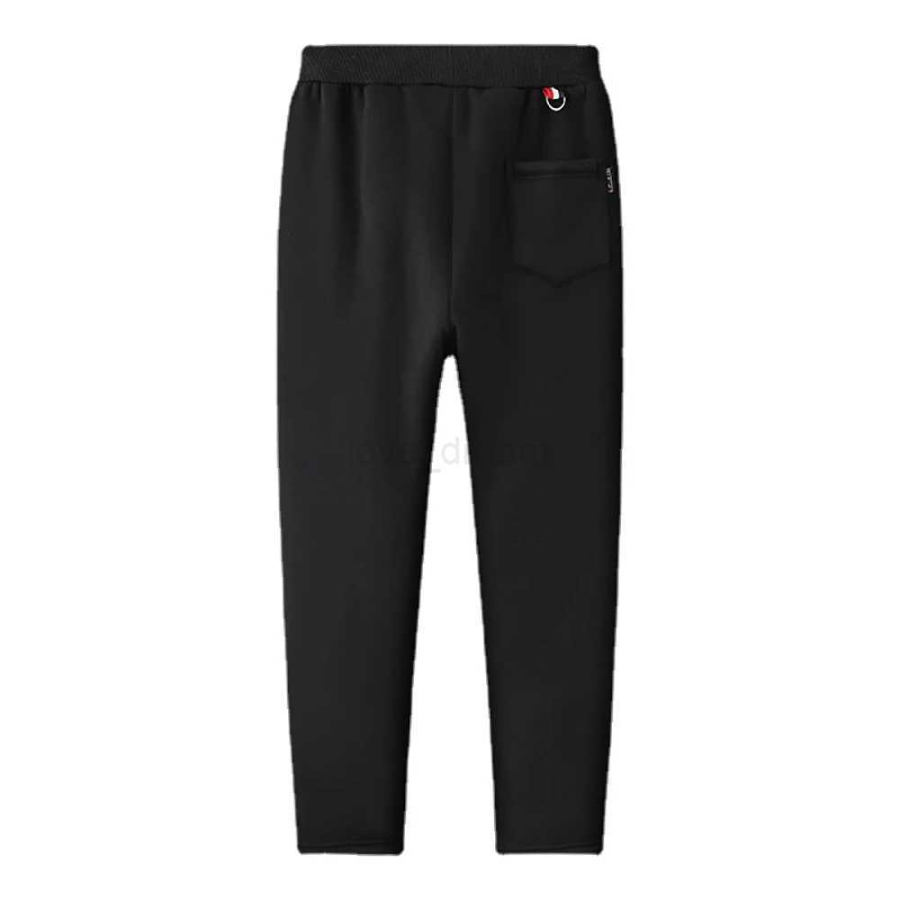 2023 Mens Winter Lamb Wool Thickened Warm Sportswear Mens New Casual Drawstring Jogging Pants Mens High-Quality Cotton PantsXJ240813