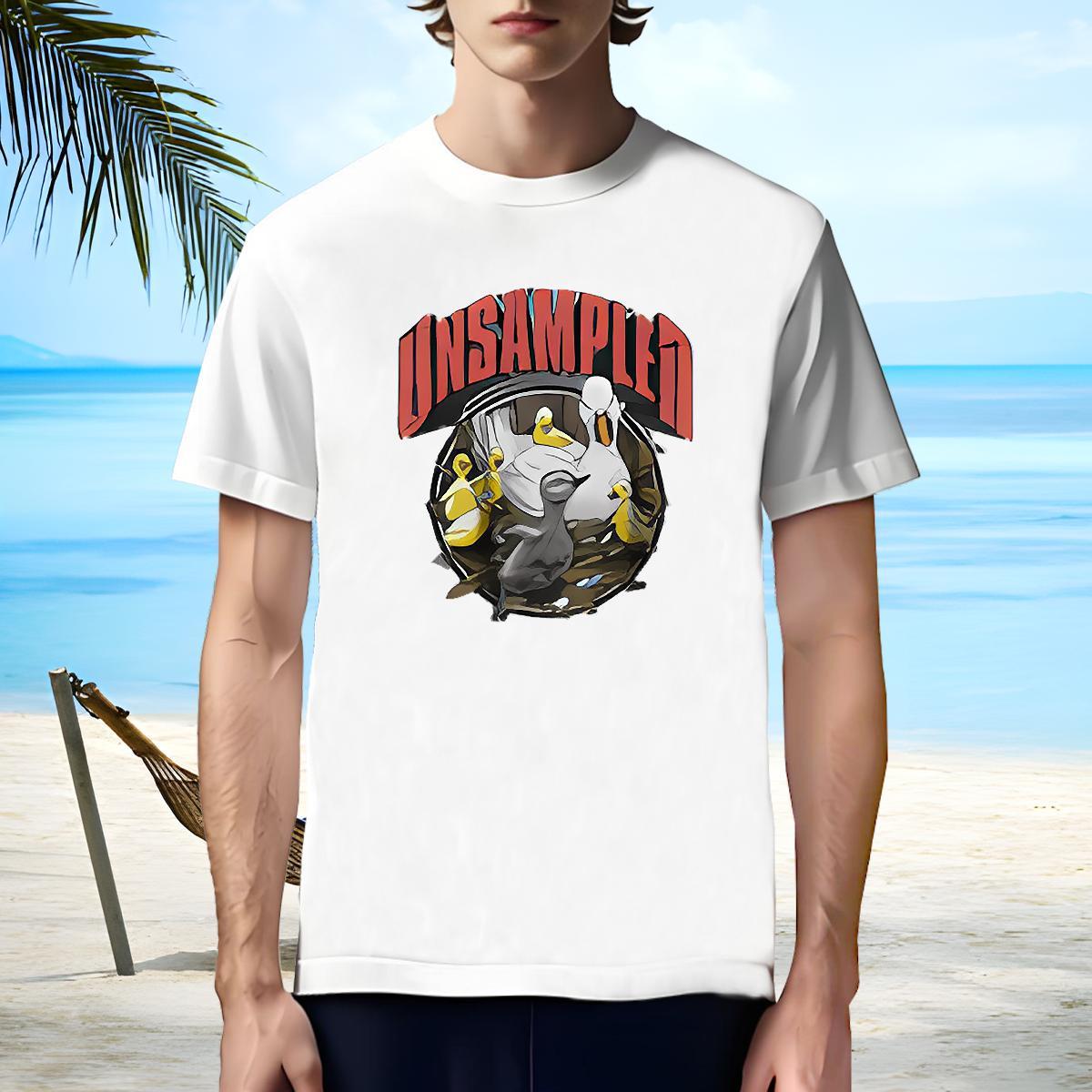 Loose T shirt duck O-Neck Short Sleeve Street Casual DIY Printed 230g 100% Cotton Tshirt for Man Woman Casual New Tees Shirts