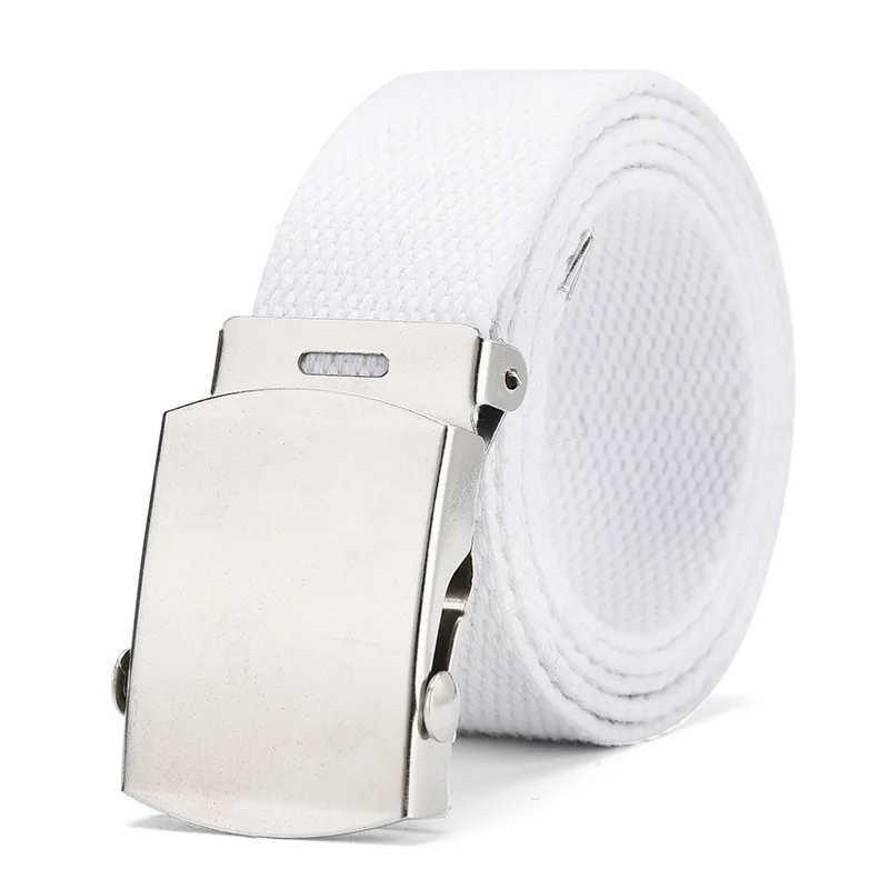 New fashion unisex military tactical belt jeans mens casual womens belt canvas 3.8cm woven belt Ceinture womens belt W240807