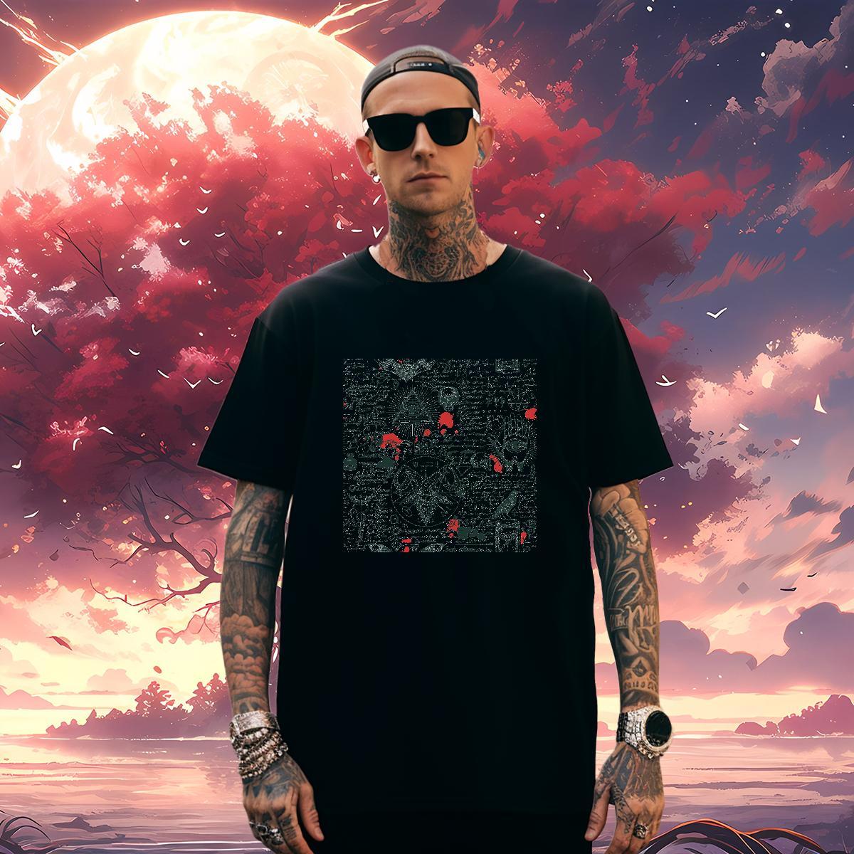 Mens T Shirts 230g Pure Cotton icon Home Outdoor Crew Neck Custom Anime Couples T Shirts Fashion Design Classic Top Tees