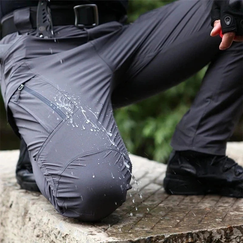 Tactical pants mens plus size S6XL multi pocket outdoor hiking casual sports camouflage military cargo 240812