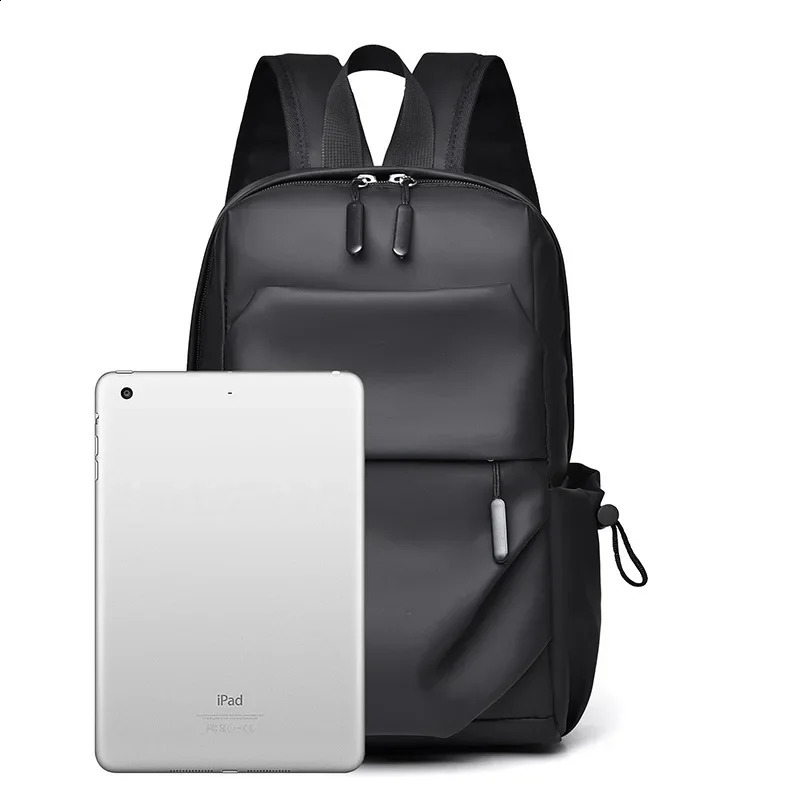 Waterproof Mens Pu Leather Backpack Used for Commuting and Traveling School Backpacks Mochila Hombre Mini Bolsa 240813