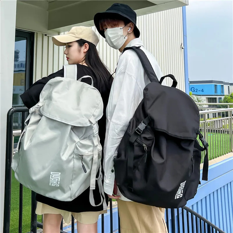 Travel school backpack large capacity mens womens laptop bag 240813