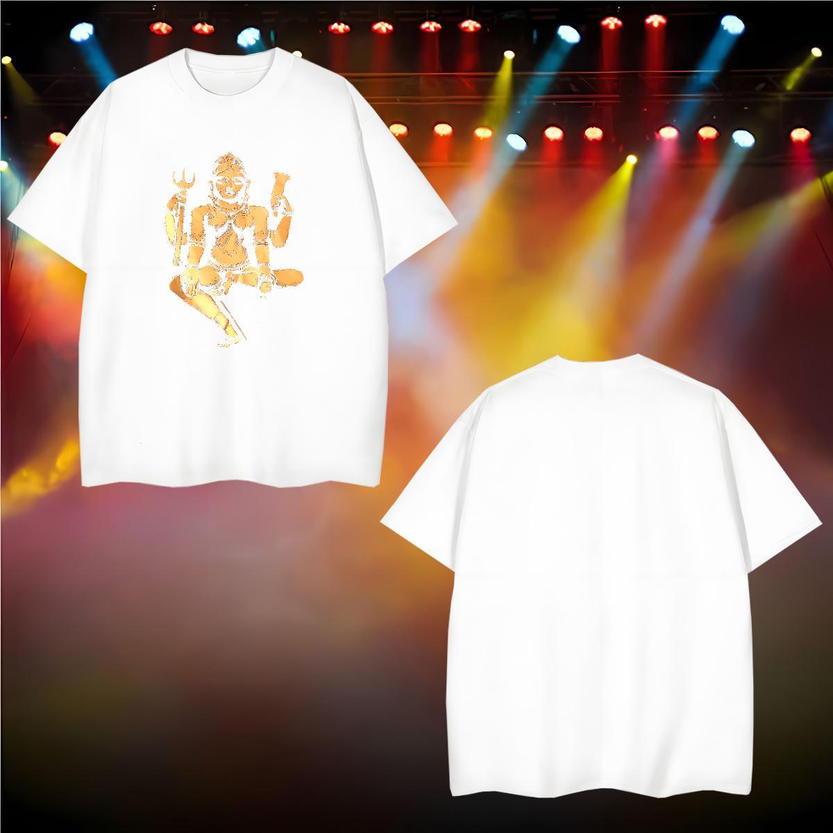 Men T Shirts 230g Cotton character Hip Hop Street Breathable Short Sleeve Customized Mens Tshirts 2024 New TOP Quality Tee Shirt