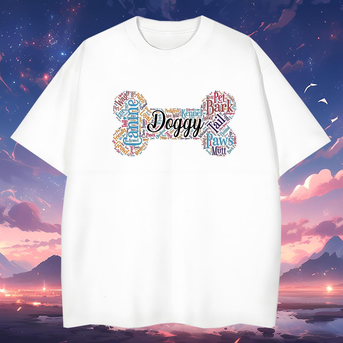 T Shirts Men 230g Pure Cotton Sports Casual O Neck Short Sleeves Anime Print Men Tees Fashion Designer TOP Quality Tops