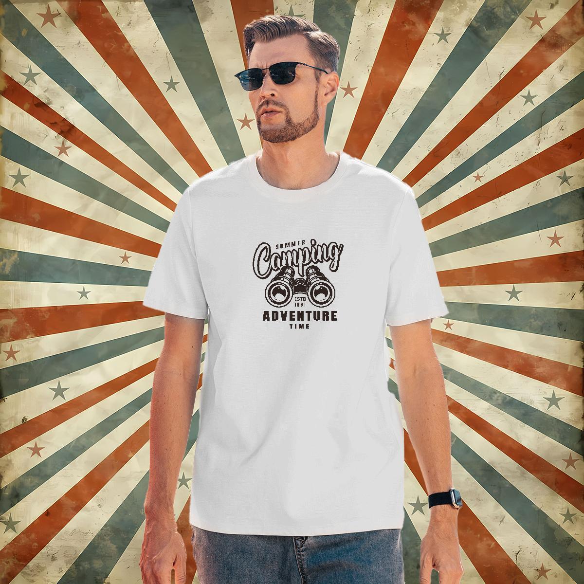Brand tool T Shirt For Man Sport Tshirt for Man Woman 230g 100% Cotton Designer Fashion Breathable Crew Neck Anime Tops Shirt