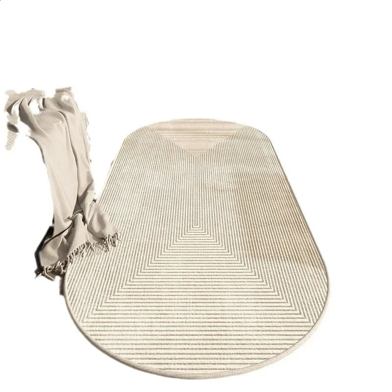 Nordic Style Crystal Velvet Mat Household Living Room Bedroom Blanket Dirt Resistant Wear Carpet 0802 H260226