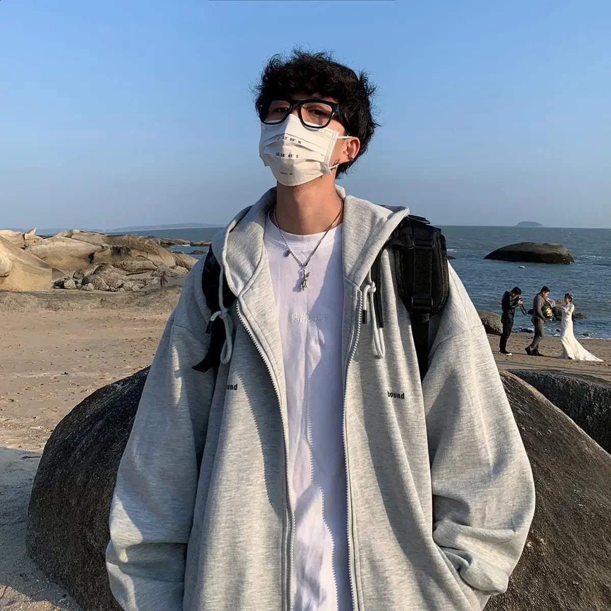 Zip Up Hoodie Sweatshirts for Men Women Harajuku Tracksuit Streetwear Casual Fashion Clothes Techwear Y2k Vintage 240812