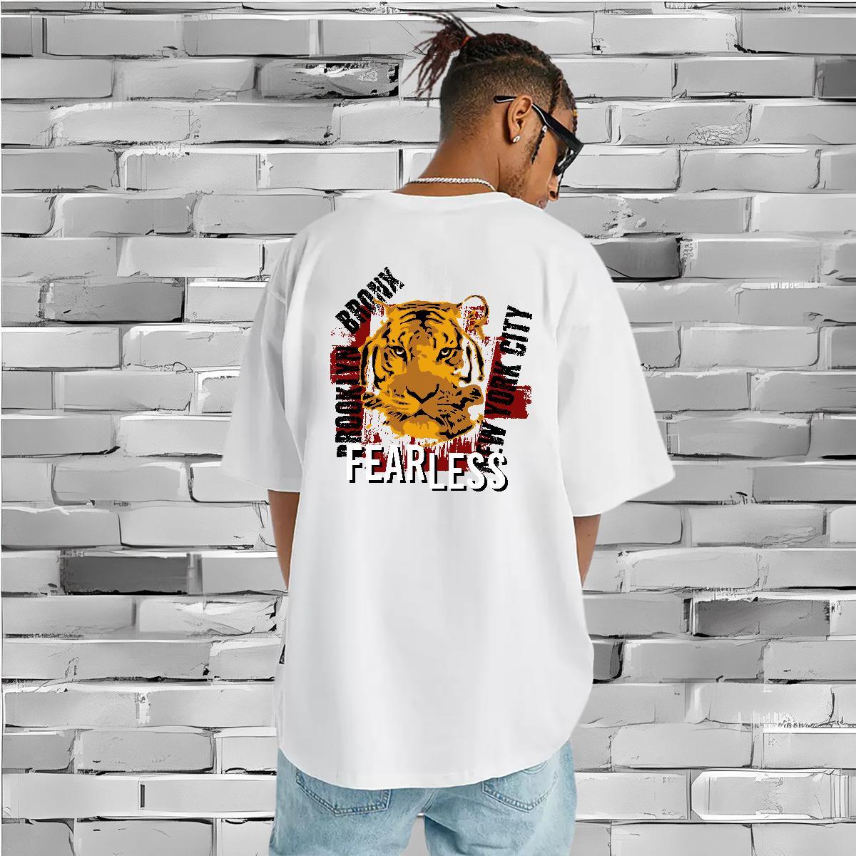 DIY Customized Tshirts Spring Summer 230g Cotton Top Tees Breathable Comfortable T-Shirts Cartoon Print