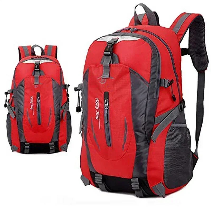 Hiking backpack 40L lightweight mountain waterproof sports bag climbing mens accessories 240813