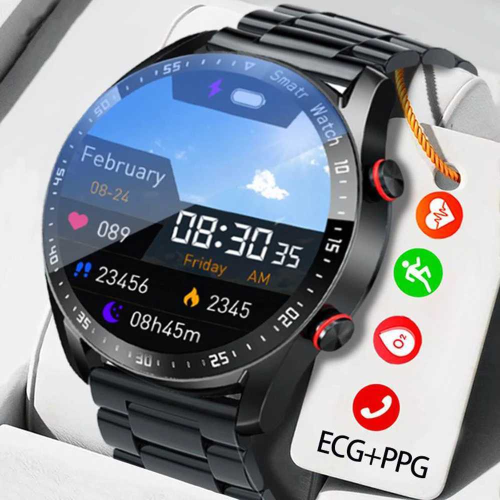 HW20 wireless connections Call Smart Watch Mens ECG PPG Smart Watch Waterproof Exercise Sleep Heart Rate Detection Message Reminder New X241226