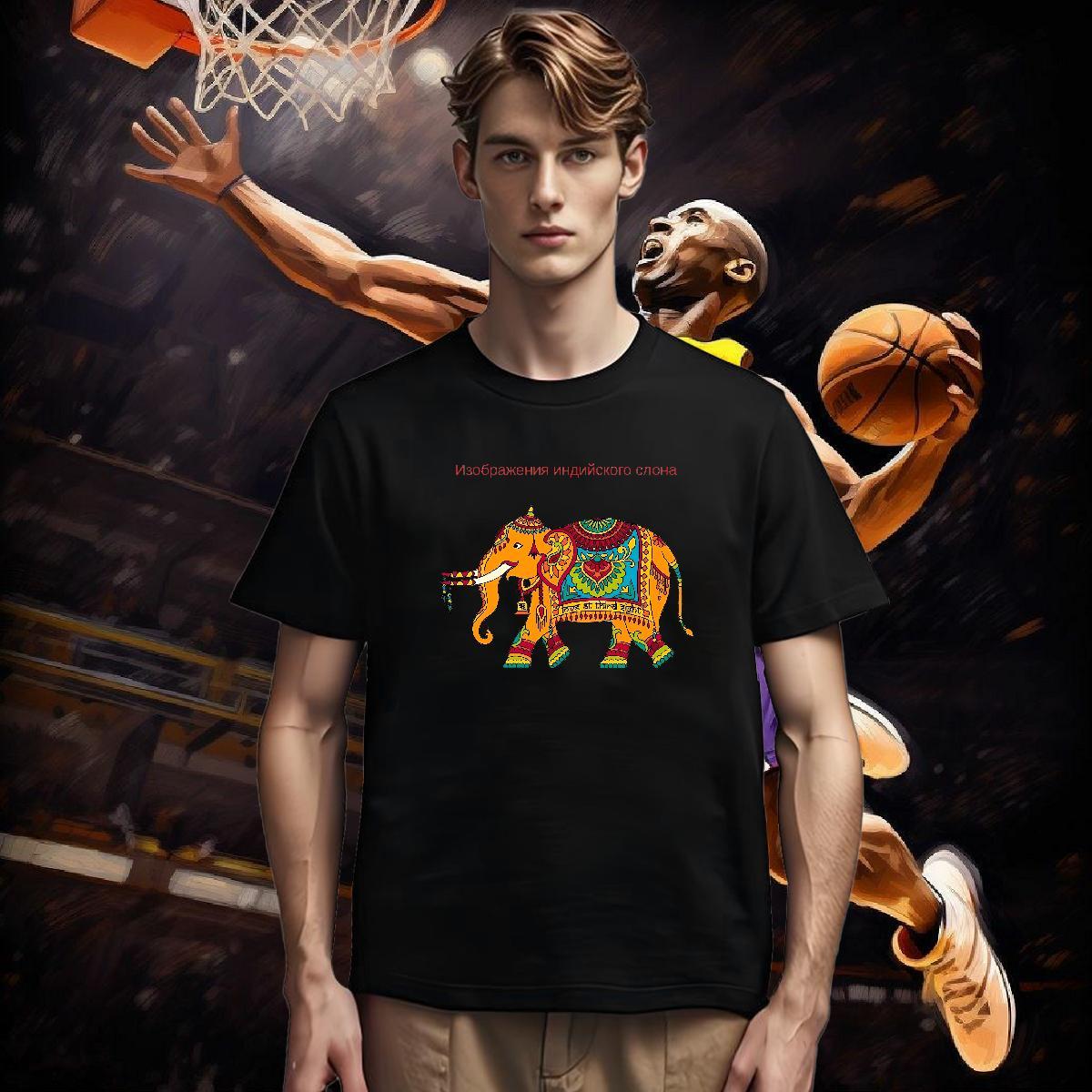 T-Shirts 230g Pure Cotton elephant Street Casual Short Sleeve Soft Cartoon Printing L-4XL Couples T Shirts Designer Cool Tees