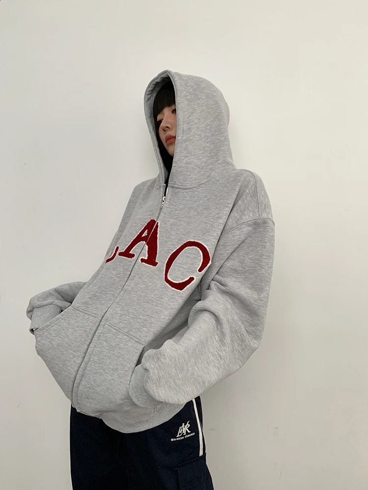 Basic Long Sleeves Chic Letter Printed Female Hoodies Autumn Simple Hooded Fashion Contrast Color Loose Casual Women Hoodies 240812