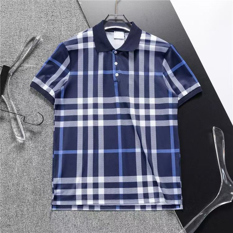 24 Men's Designer Polo shirt Luxury Italian Men's clothing Short sleeve fashion casual men's summer T-shirt available in a variety of colors size S-3XL