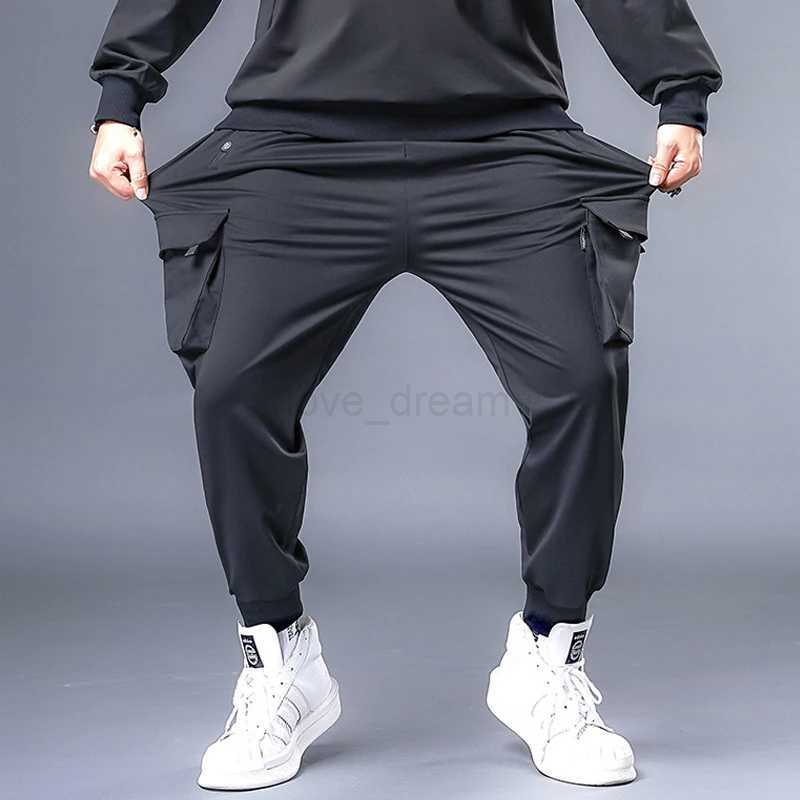 Baggy Pants Men Hip Hop Streetwear Cargo Pant Big Size Sweatpants Male Jogger Oversize Fashion Trousers Plus SzieXJ240813