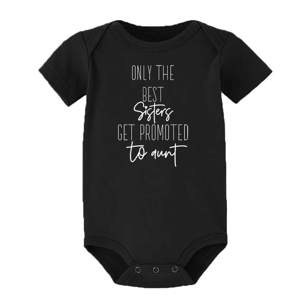 Only the best sisters are recommended to aunts Newborn clothes Baby baby jumpsuits Pregnancy announcements Tight clothes Baby shower gifts W240812
