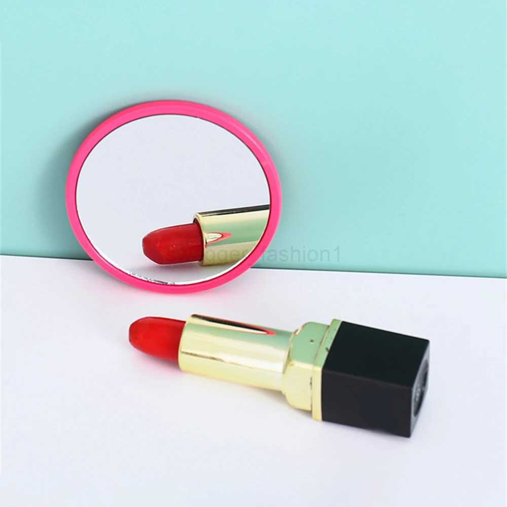 Multiple Colors Small Round Mirror Anti-slip Anti-sweat Portable Make-up Mirror Mini High-definition Bag Pocket Cosmetic ToolsXJ240813