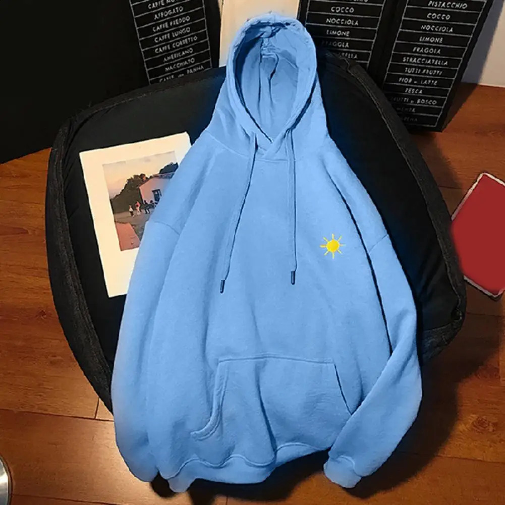 Womens Solid Color Hoodies Autumn Winter Lazy Style Loose Hoodie Fashion Jogger Clothing Hooded Tops Casual Sweatshirt 240812