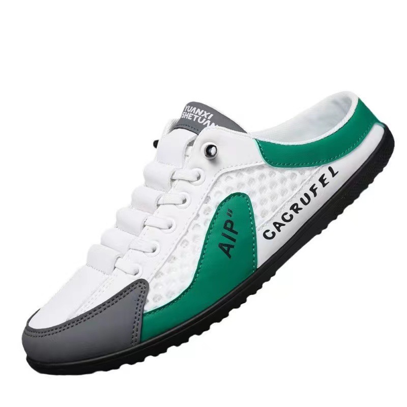 Ddmysports Summer Lazy New Slippers Breathable Baotou Mesh Men S Casual Shoes Outdoor