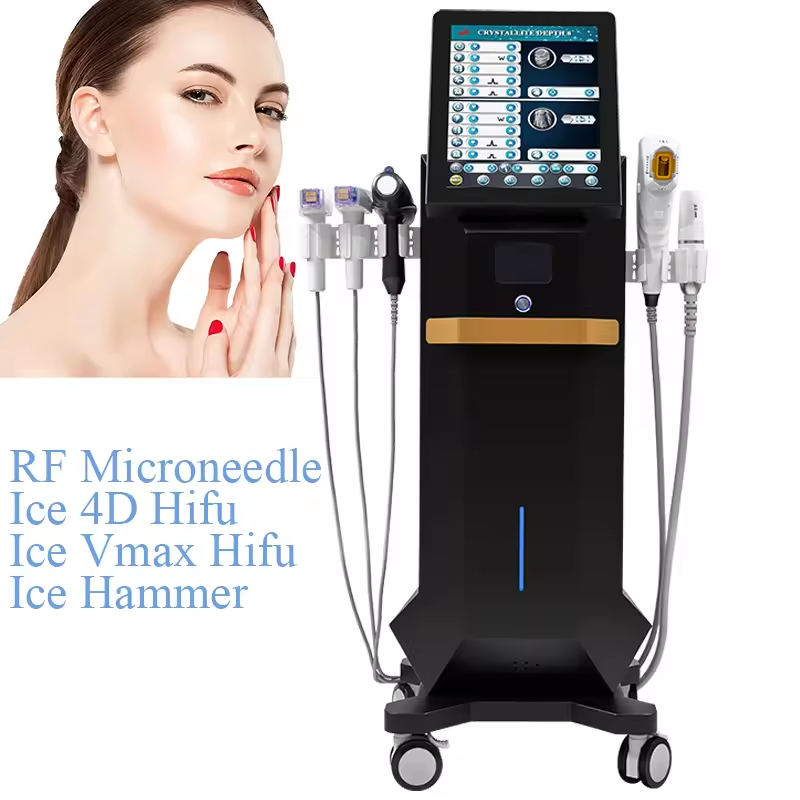 12D Frozen HIFU Microneedling RF Smas Radar Hifu 9D Ice 8D RF Hifu Machine 7D Hifu 4D Microneedle Morpheu 8 RF Fractional Skin Tightening Equipment