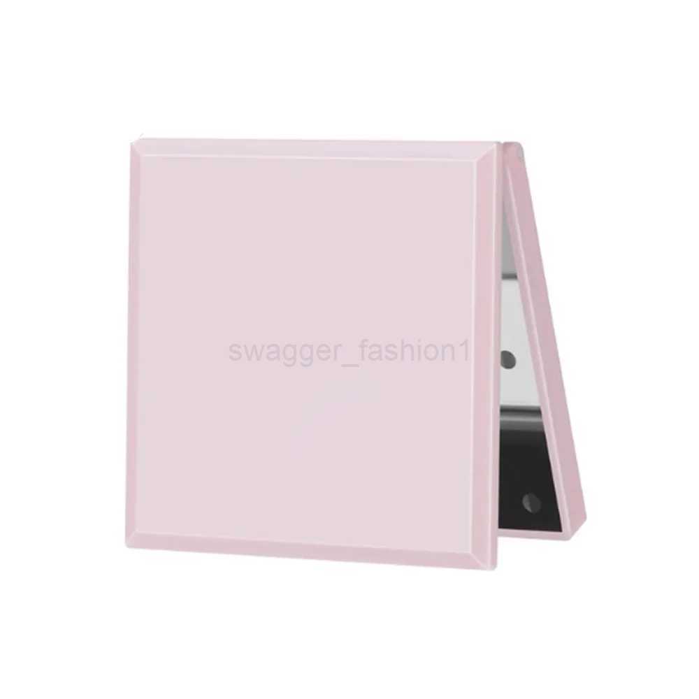 Double-Sided Travel Portable Folding Cosmetic Mirror With Led Lights Mini Makeup Mirror Women Compact Pocket Handheld MirrorsXJ240813