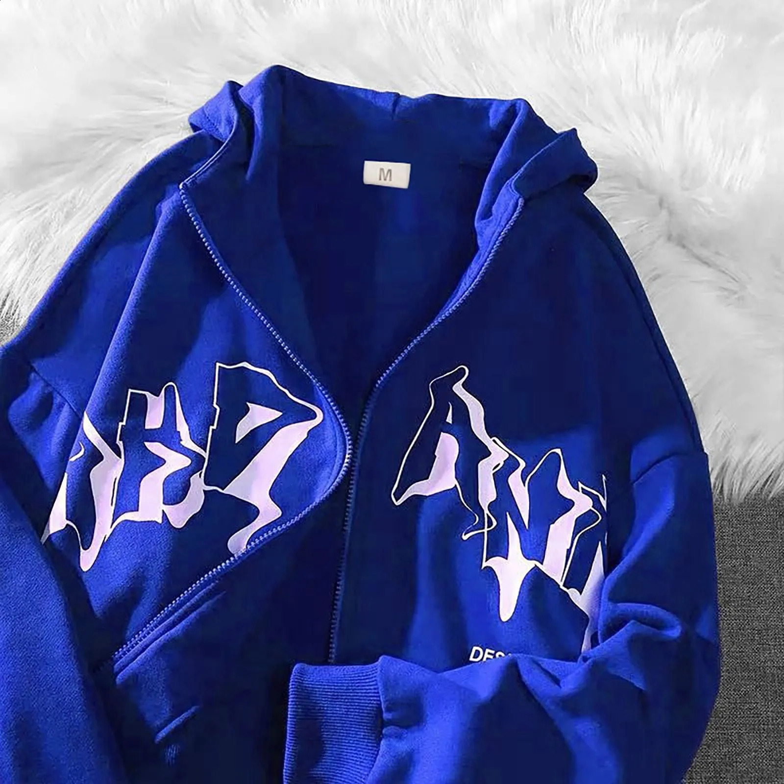 Jacket Zip Up Hoodies Hip Hop Sweatshirt Vintage Goth Print Hooded Jacket Street Fashion Unisex The Shining Hoodie Womens 240812