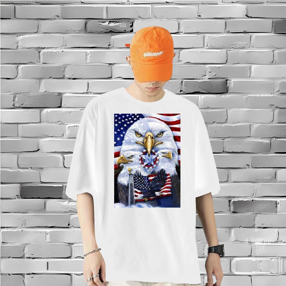 Classic Casual Men Tshirts cool Summer Casual 230g 100% Cotton Clothings Breathable Short Sleeve Designer T shirt DIY Printed