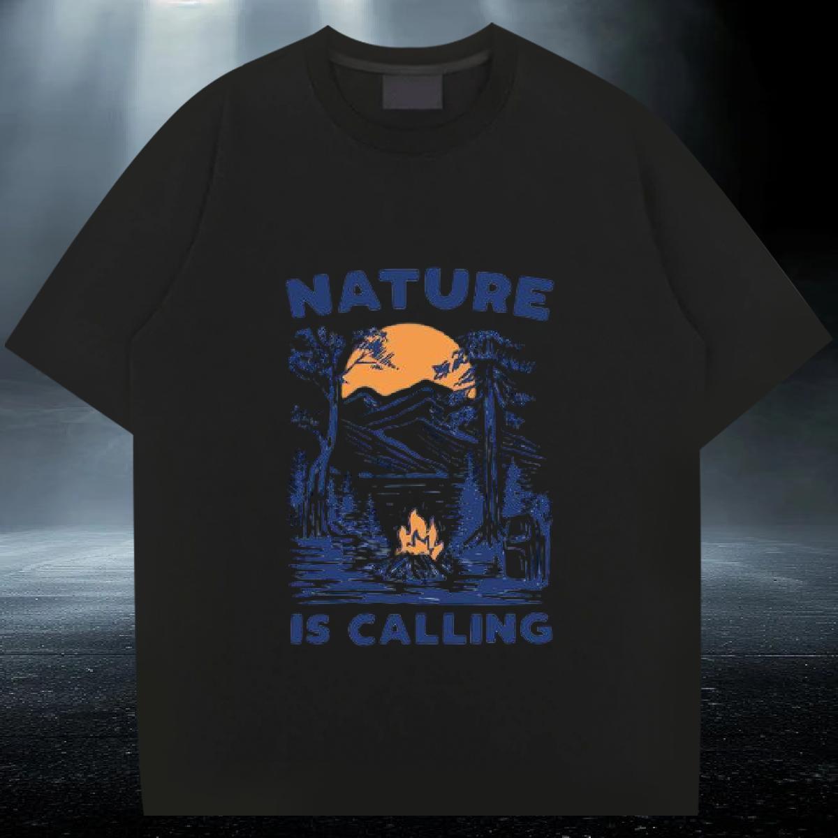 Cool Design Mens Tshirts Casual 230g 100% Cotton DIY Printed O-Neck Short Sleeve mountains Men T Shirts Casual New Clothings